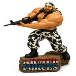Armed Forces Figura soldado musculado coleccionable