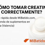 como tomar creatina