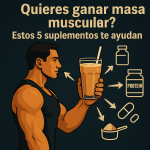 Quieres ganar masa muscular?